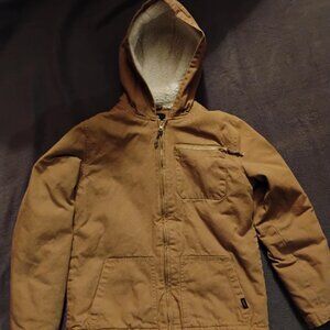 Boys Lee Sherpa lined winter coat